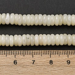 Natural White African Opal Beads Strands&nbsp;G-L624-H12-6x2mm