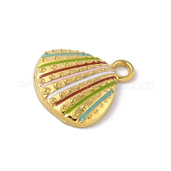304 Stainless Steel Enamel Pendants&nbsp;STAS-P408-07A-G-1