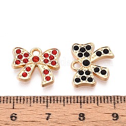 Alloy Rhinestone Pendants&nbsp;PALLOY-T092-21G