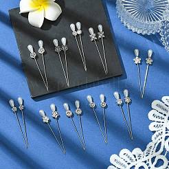 50Pcs 10 Style Iron Head Pins&nbsp;DIY-AB00024