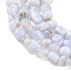Natural Blue Lace Agate Beads Strands&nbsp;GG-CBA9392-19