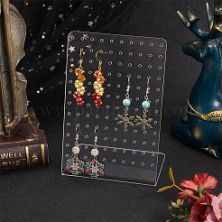 アクリルイヤリングディスプレイスタンド  透明  5x9.9x15cm&nbsp;EDIS-WH20003-03A
