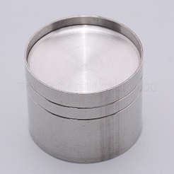 201ステンレスジガー  カクテルツール  ステンレス鋼色  38x31mm  インナーサイズ：36mm  容量：25ミリリットル&nbsp;TOOL-WH0129-14P-01