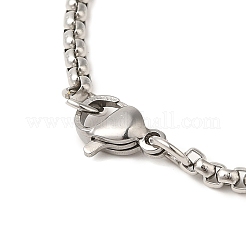 201 Stainless Steel Jesus Fish Cross Pendant Box Chain Necklaces&nbsp;LS-NJEW-Q002-06P