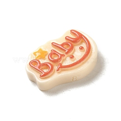 Baby Theme Opaque Resin Decoden Cabochons&nbsp;X-CRES-L043-B04