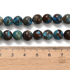 Natural Chrysocolla Beads Strands&nbsp;G-C289-B02-8mm
