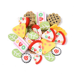 Handmade Polymer Clay Cabochons&nbsp;CLAY-N013-07