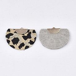 Eco-Friendly Cowhide Leather Pendants&nbsp;FIND-S301-28C-01