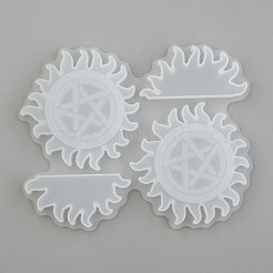 Gear Straw Topper Silicone Molds Decoration&nbsp;DIY-J003-15