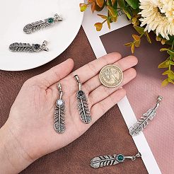 3 Sets 3 Colors Electroplate Zinc Alloy Cord Ends&nbsp;FIND-CA0004-05