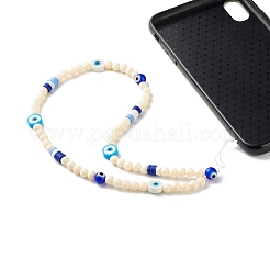 Plastic Beads Mobile Straps&nbsp;HJEW-JM00567