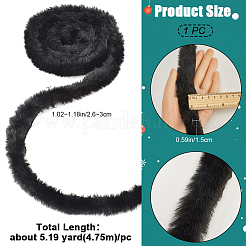 4.75~5M Imitation Rex Rabbit Fur Trimming&nbsp;DIY-GF0009-95C