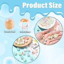 Pearlized Resin European Beads&nbsp;RESI-CJC0022-09