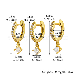 Elegant S925 Silver Earrings with Zirconia&nbsp;PJ3202