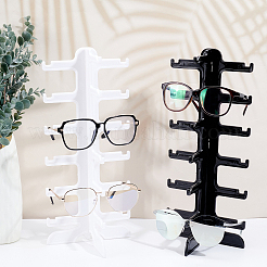 2セット2色アクリルディスプレイフレーム  16x9.7x35.7層  メガネディスプレイ用  ミックスカラー  [1]cm&nbsp;ODIS-PH0001-32