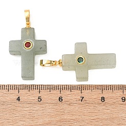 Natural Green Aventurine Pendants&nbsp;G-B180-01G-13