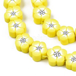 Handmade Polymer Clay Beads Strands&nbsp;CLAY-S096-042E