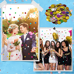100G Paper Table Scatter Confetti&nbsp;AJEW-SP0002-85