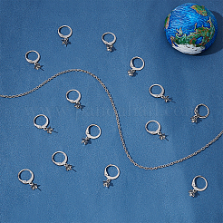 30Pcs 314 Stainless Steel Leverback Earring Findings&nbsp;STAS-UN0037-62