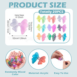 Transparent Acrylic Beads&nbsp;TACR-TAC0007-14