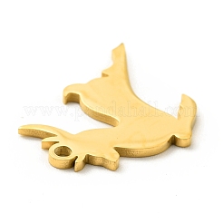 201 Stainless Steel Pendants&nbsp;STAS-E157-01G