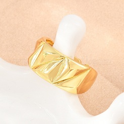 Brass Cuff Open Rings&nbsp;KK-CBA5A76-05G-02