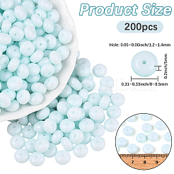 200Pcs Opaque Baking Paint Glass Seed Beads&nbsp;SEED-PA0001-01A