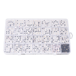 1260Pcs DIY Acrylic Bead Stretch Bracelets Kits for Children's Day&nbsp;DIY-YW0002-31