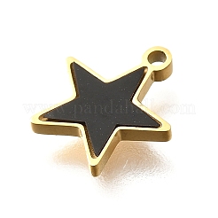 304 Stainless Steel Star Pendants&nbsp;STAS-Q348-19G