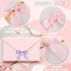 60Pcs 3 Colors Polyester Bowknot&nbsp;DIY-CP0011-48