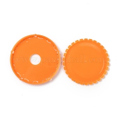 ヨーヨーメーカーツール  DIY生地針編み花用  ラウンド  オレンジ  90x6.3mm&nbsp;DIY-H120-A01-02