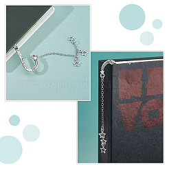8Pcs 8 Styles Tibetan Style Bookmarks&nbsp;AJEW-FH00031