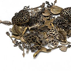 Tibetan Style Alloy Pendants&nbsp;TIBEP-MSMC003-AB