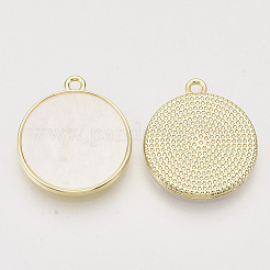 Pearlized Style Resin Pendants&nbsp;PALLOY-N150-10A