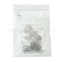 12pcs12スタイルチベットスタイルアロイペンダント  アンティークシルバー  14.5~34.5x13~27x2~3.5mm  穴：0.8~2.5mm  1個/スタイル&nbsp;FIND-FS0004-67