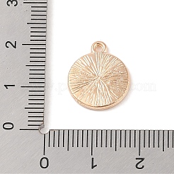 合金エナメルチャーム  ライトゴールド  時計の魅力  ピンク  16x13.5x1.5mm  穴：1.5mm&nbsp;ENAM-Z010-30C-KCG