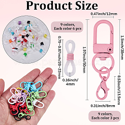 Alloy Swivel Clasps Lanyard Snap Hook&nbsp;FIND-SC0022-90