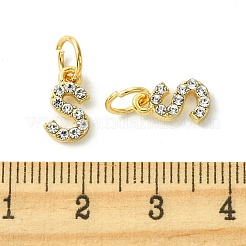 Rack Plating Alloy Rhinestone Pendants&nbsp;PALLOY-S187-01S