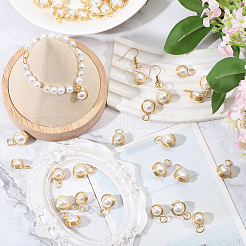 40Pcs 2 Style Shell Pearl Pendants&nbsp;PALLOY-CA00027