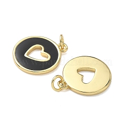 Brass Enamel Pendants&nbsp;KK-M207-D02-07-1