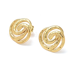 Vortex 304 Stainless Steel Stud Earrings for Women&nbsp;EJEW-K333-03G