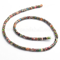 Dyed Natural Imperial Jasper Beads Strands&nbsp;G-M276-06-C