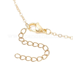 Natural Cultured Freshwater Pearl & Natural Amethyst & Apatite Round Beaded Pendant Brass Cable Chain Necklaces for Women&nbsp;NJEW-JN05686