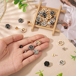 18 Sets 3 Colors Iron Screws&nbsp;FIND-TA0006-28C
