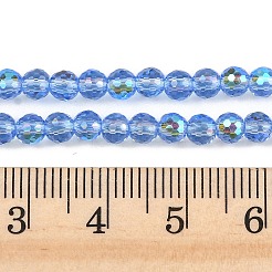 Electroplate Transparent Glass Beads&nbsp;EGLA-B013-02A-AB07