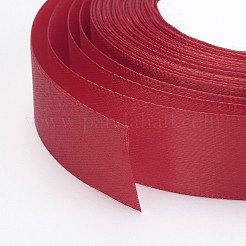 バレンタインデーギフトボックスパッケージシングルフェイスサテンリボン  ポリエステルリボン  レッド  幅約3/4インチ（20mm）  25ヤード/ロール（22.86メートル/ロール）  250ヤード/グループ  10のロール/グループ&nbsp;RC20mmY026