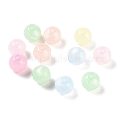 Plating Opaque Acrylic Beads&nbsp;MACR-K361-08