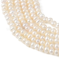 Natural Cultured Freshwater Pearl Beads Strands&nbsp;PEAR-L034-15A