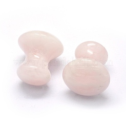 ナチュラルローズクォーツマッサー  マッサージツール  40.5~42x36.5~37mm&nbsp;G-O175-05B