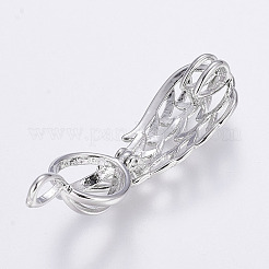Rack Plating Brass Locket Pendants&nbsp;KK-E715-08P